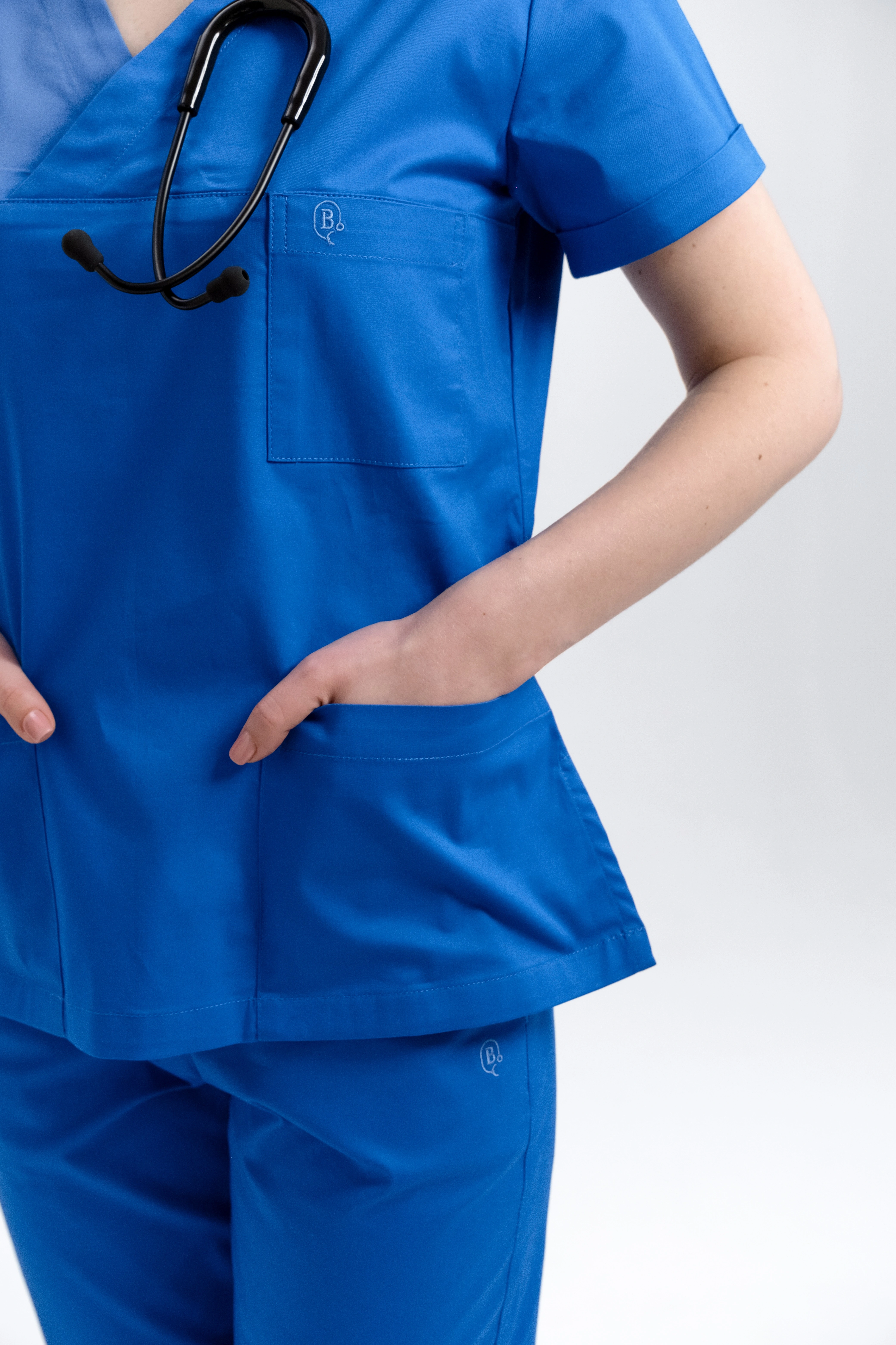 Bluza Medyczna Damska Cobalt Blue XXL