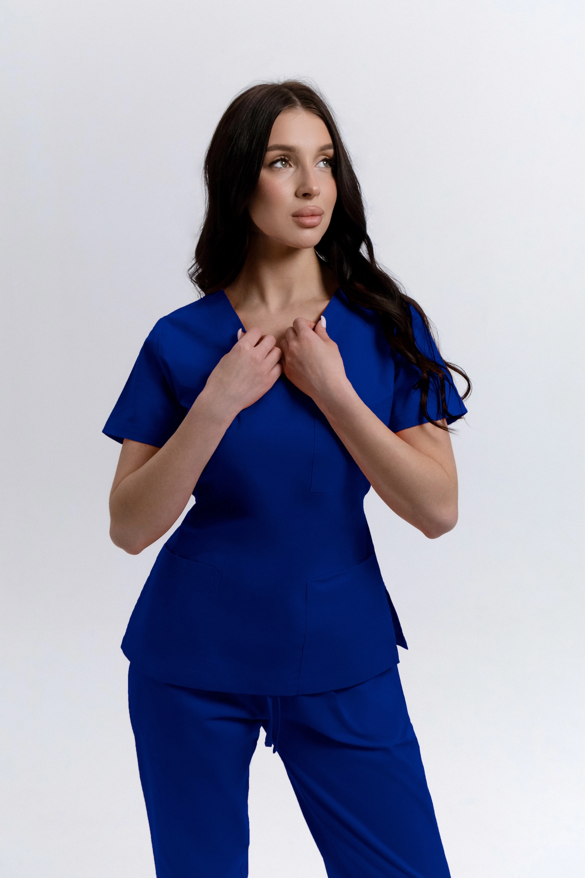 Bluza Medyczna Damska Wiązana Just Navy M