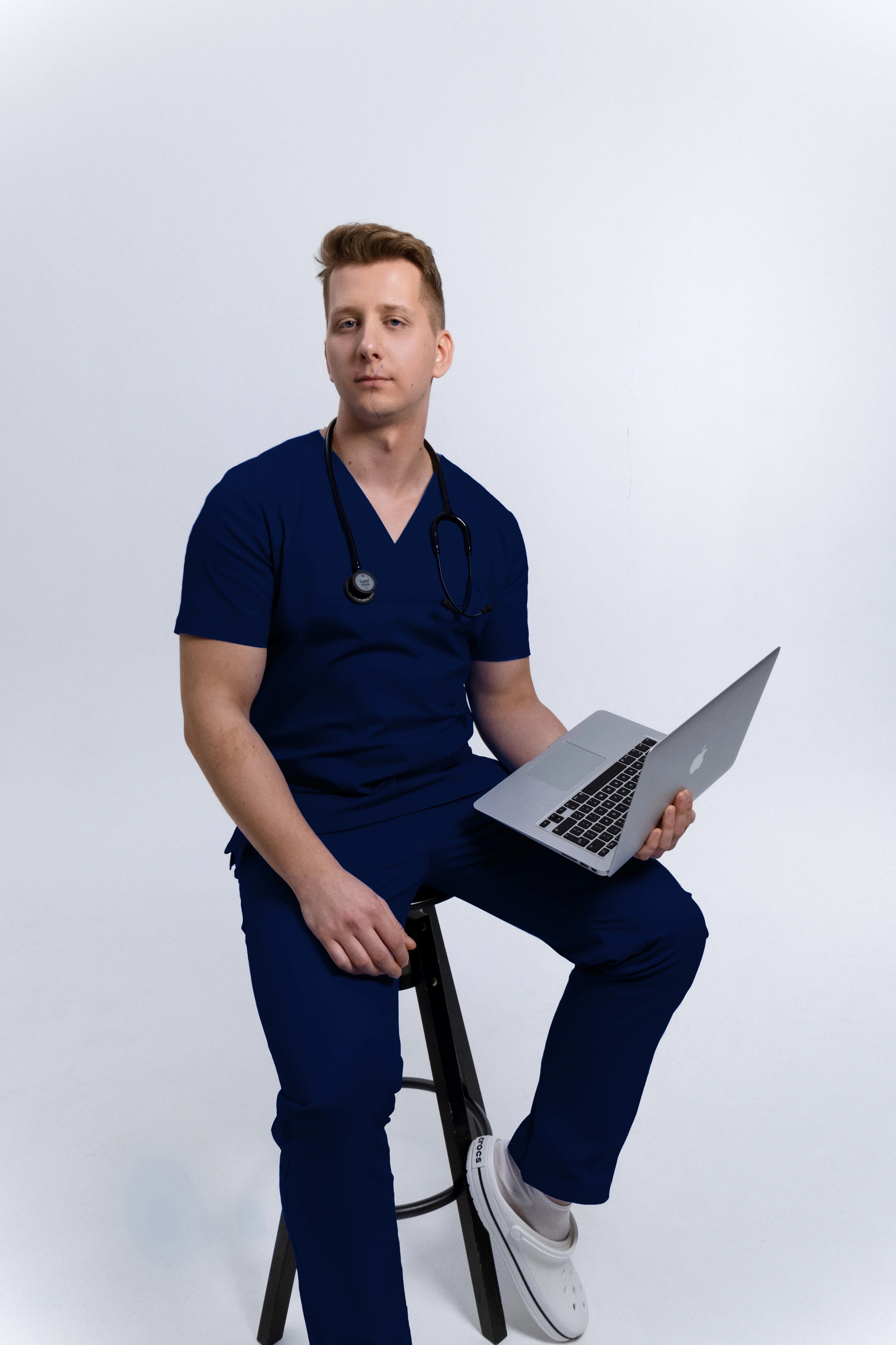 Bluza Medyczna Męska Just Navy L