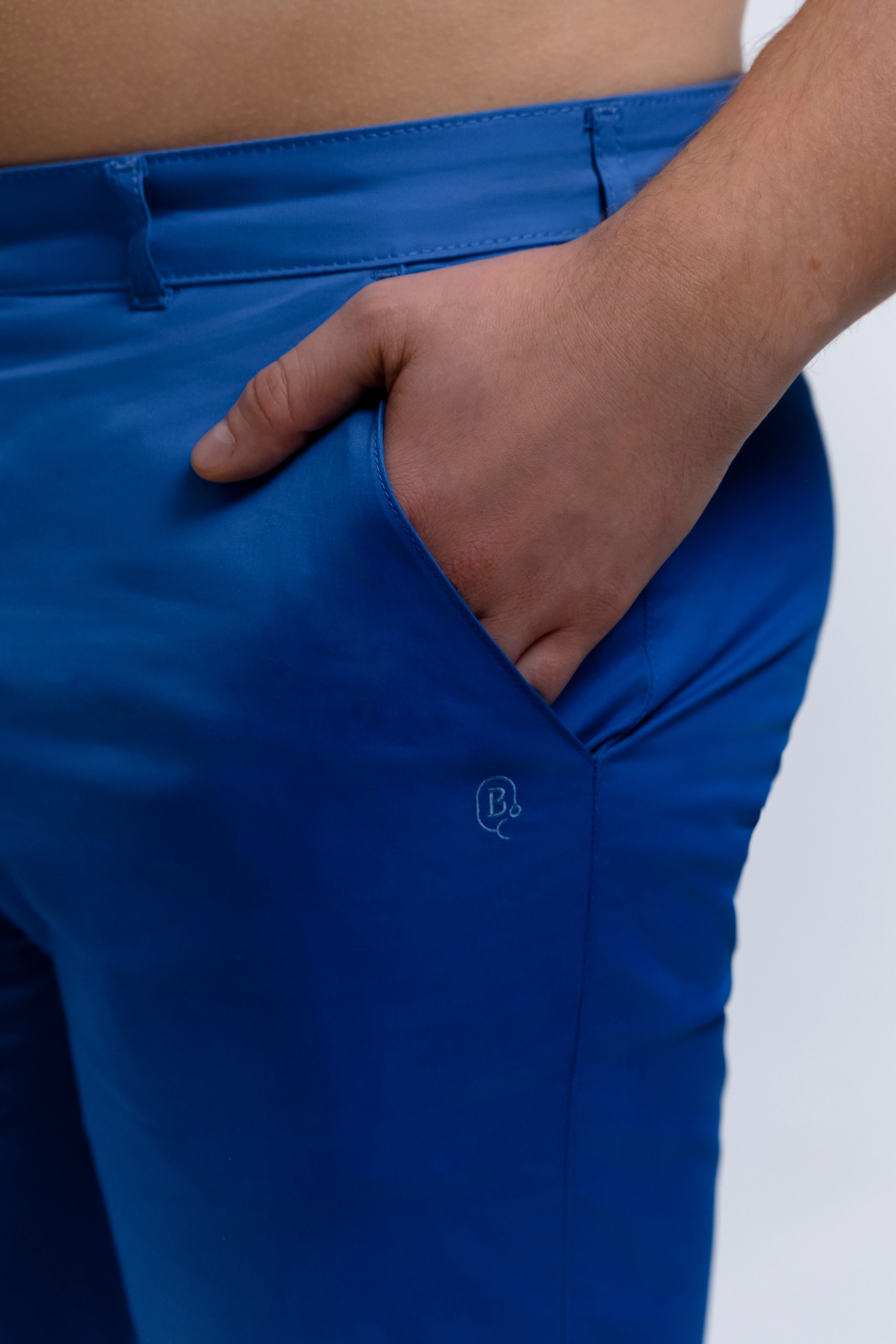 Spodnie Medyczne Męskie Klasyczne Cobalt Blue XXL