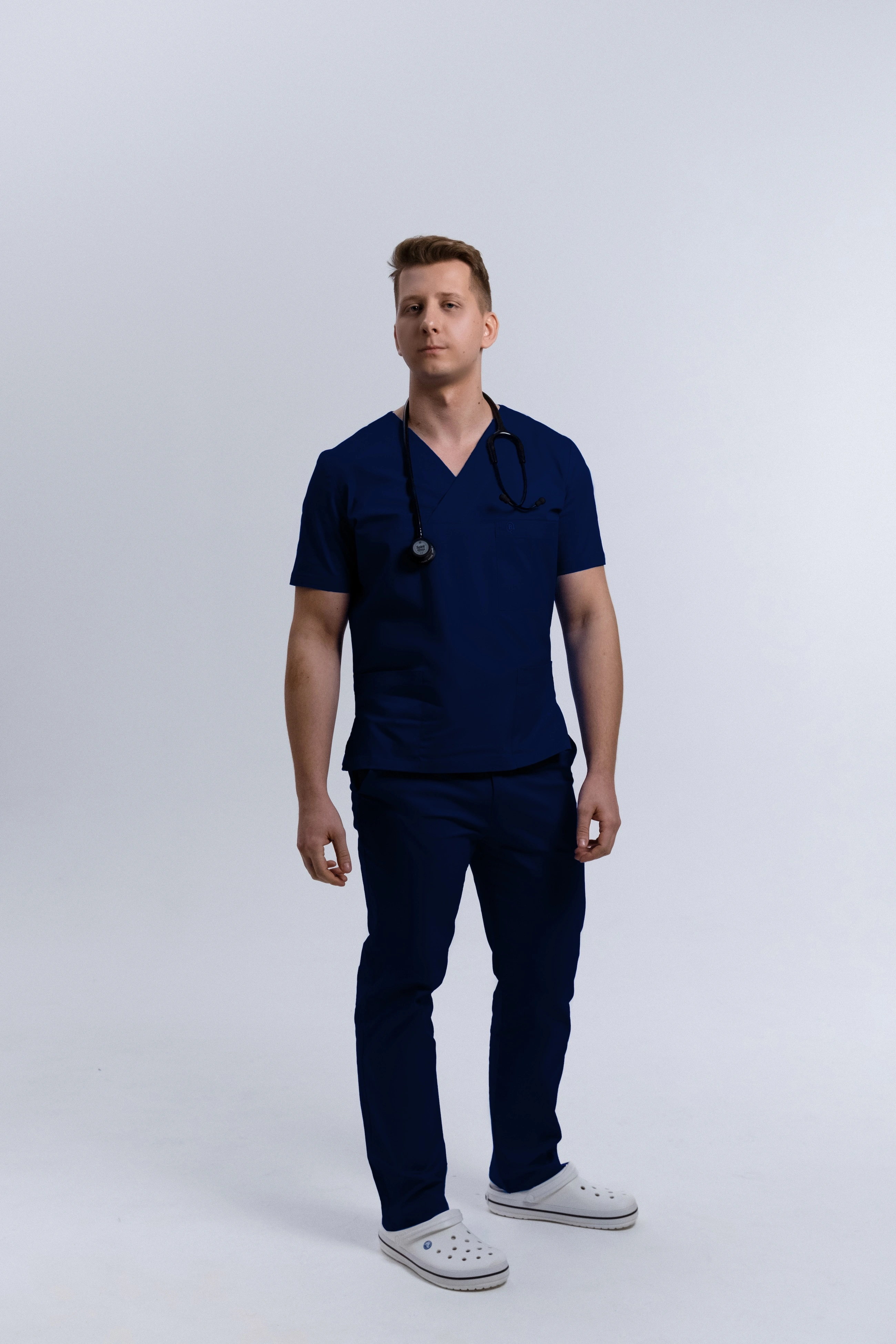 Spodnie Medyczne Męskie Klasyczne Just Navy XL