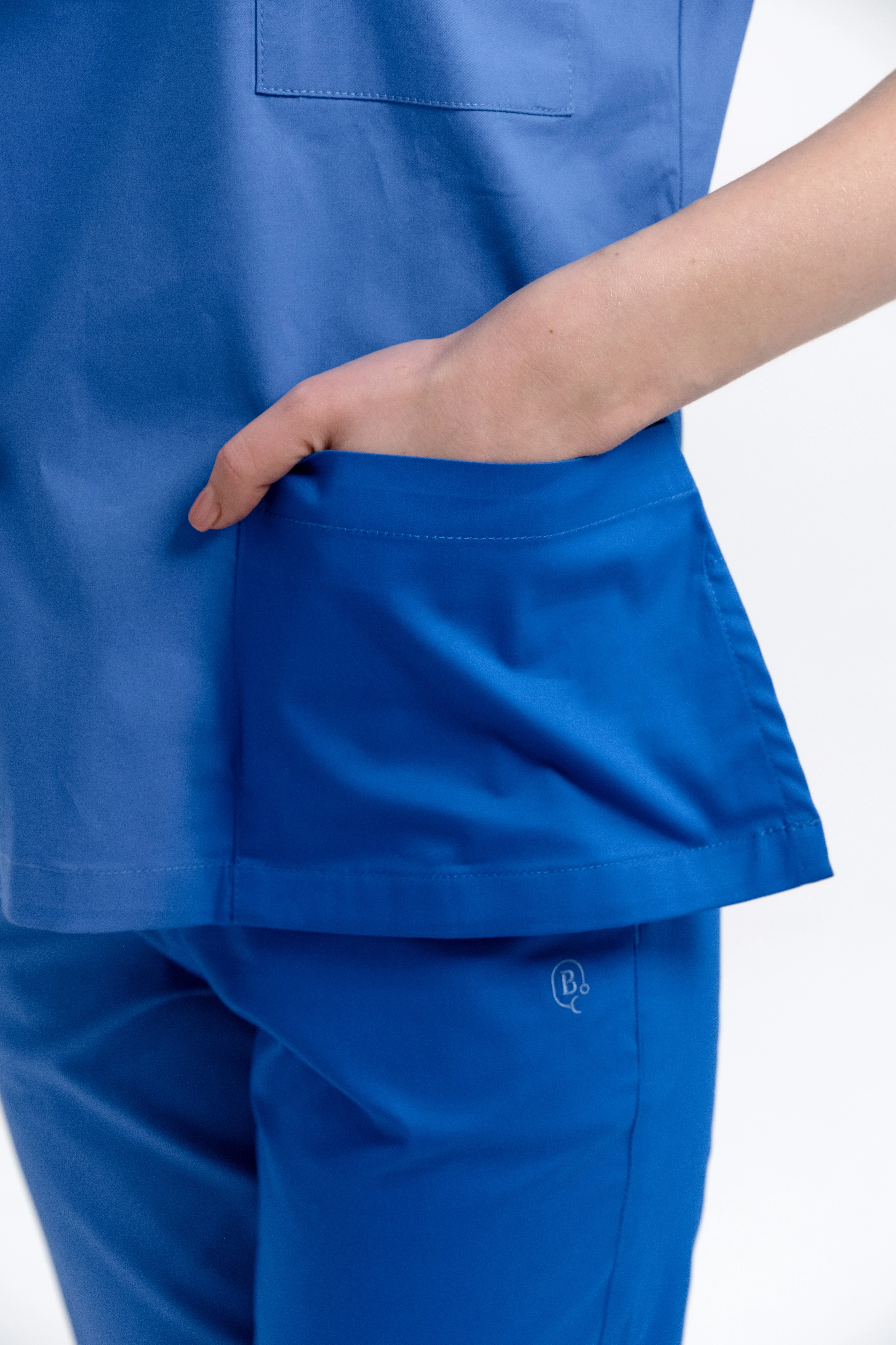 Spodnie Medyczne Damskie Klasyczne Cobalt Blue XXL