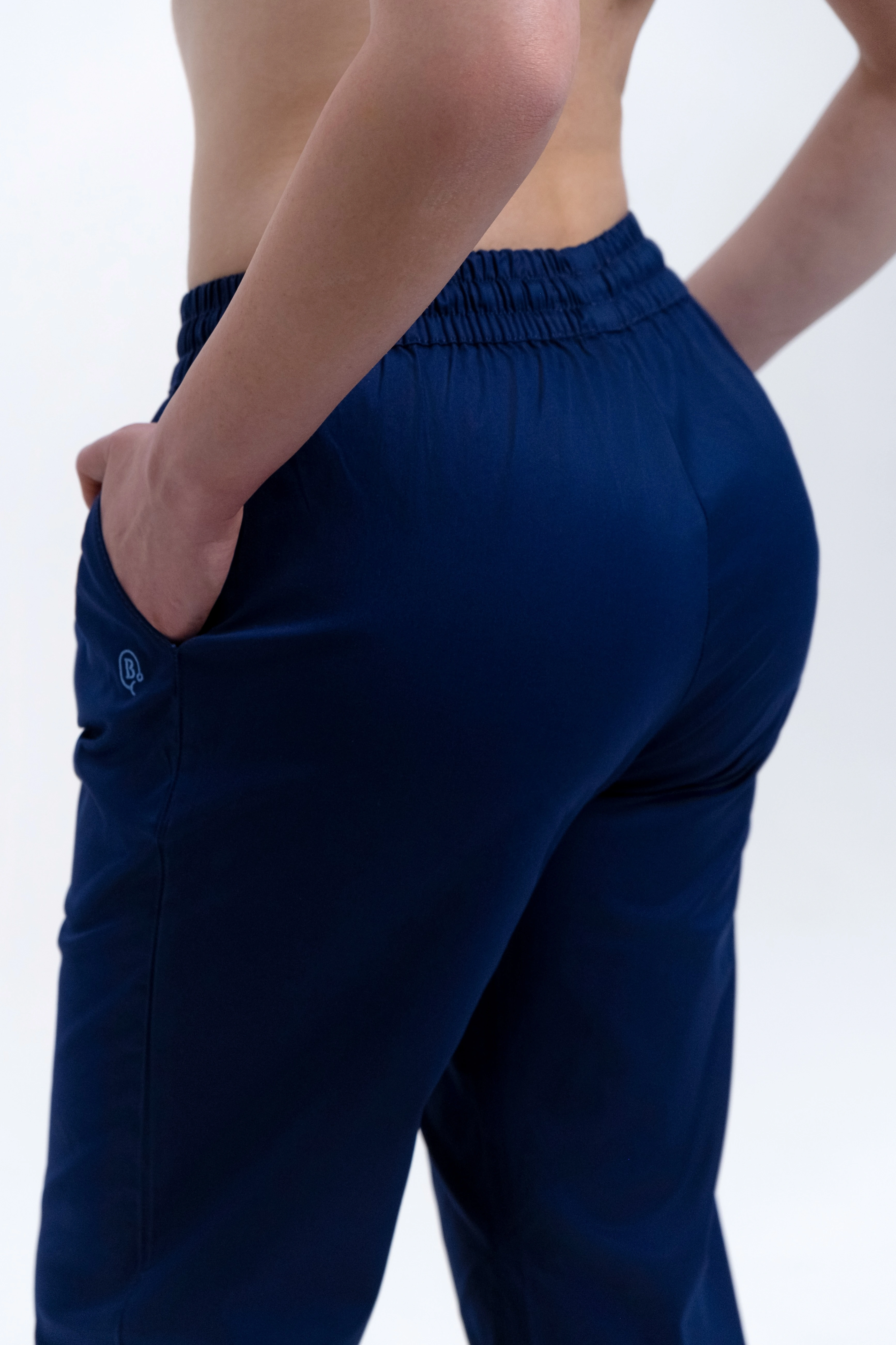 Spodnie Medyczne Damskie Na Gumce Just Navy XL