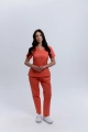 Bluza Medyczna Damska Wiązana Living Coral XS