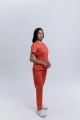 Bluza Medyczna Damska Wiązana Living Coral XS