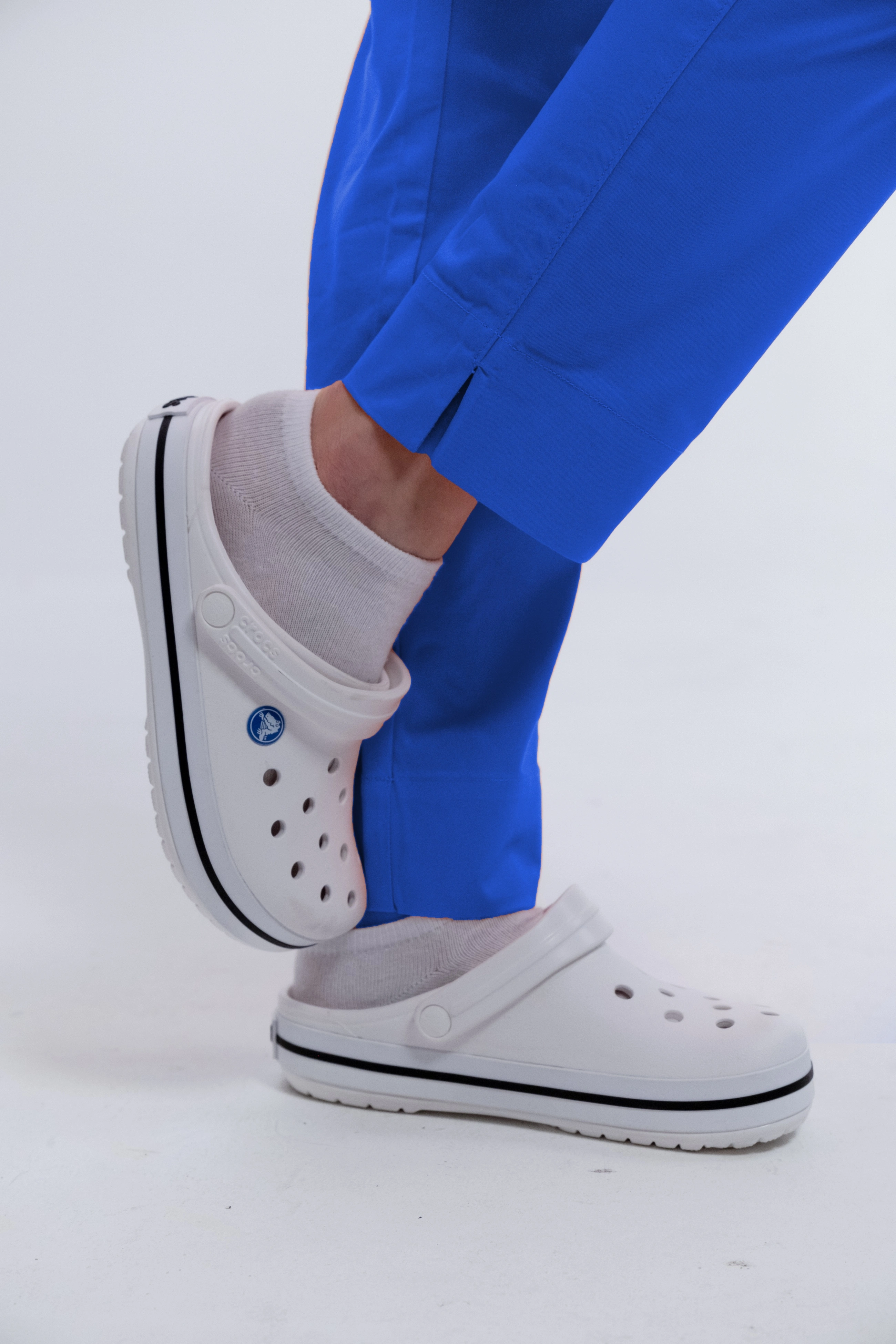 Spodnie Medyczne Damskie Na Gumce Cobalt Blue XS