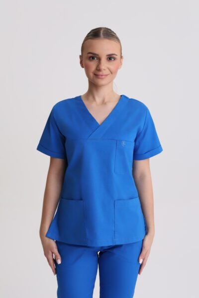 Bluza medyczna damska klasyczna