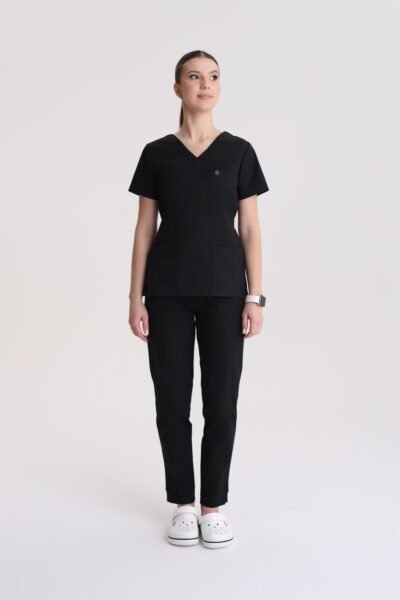 Bluza medyczna damska wiązana