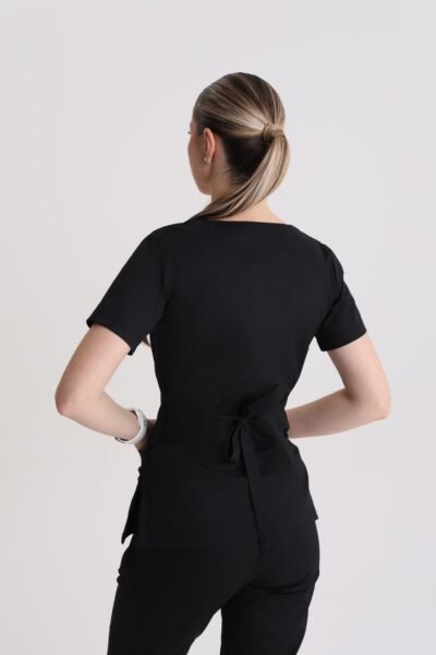 Bluza medyczna damska wiązana