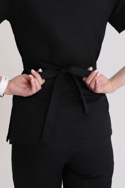 Bluza medyczna damska wiązana