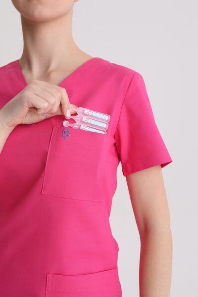 Bluza medyczna damska wiązana