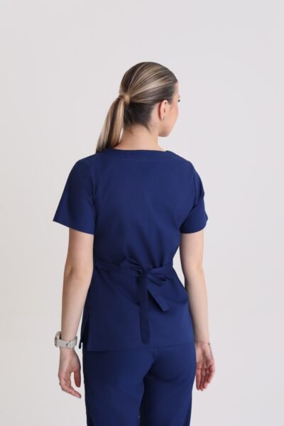 Bluza medyczna damska wiązana