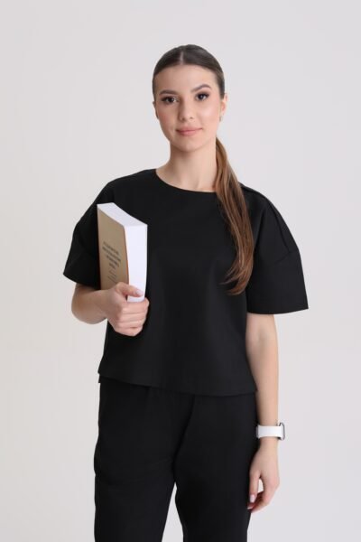 Bluza medyczna damska oversize