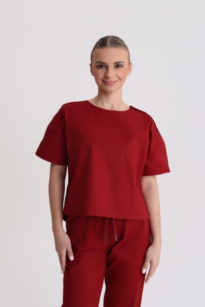 Bluza medyczna damska oversize